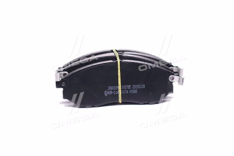 Колодки гальмівні Nissan QASHQAI (J10, JJ10) 07; PATHFINDER 05-; NAVARA 05-; MURANO 05- (вир-во Jako HERTH+BUSS J3601093 (фото 1)