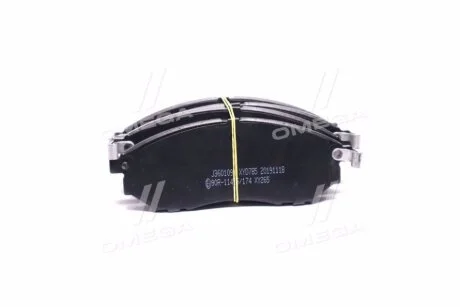 Колодки гальмівні Nissan QASHQAI (J10, JJ10) 07; PATHFINDER 05-; NAVARA 05-; MURANO 05- (вир-во Jako HERTH+BUSS J3601093