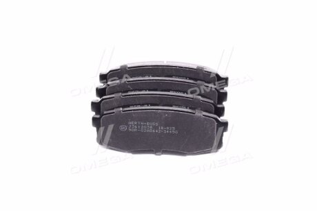 Колодки гальмівні задні дискові TOYOTA LAND CRUISER 200 08- (Jakoparts) HERTH+BUSS J3612038