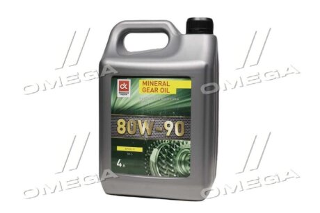 Масло трансміс. <ДК> SAE 80W90 API GL-5 (Каністра 4л) Dk-дорожня карта 4102871265