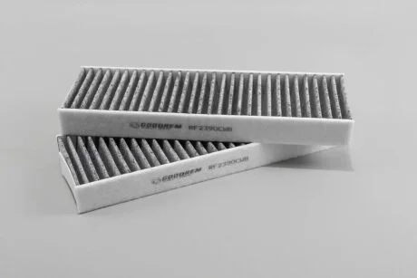 Фільтр салону Berlingo/Partner 08- (вугільний) (к-кт 2 шт) GOODREM RF2390CWB