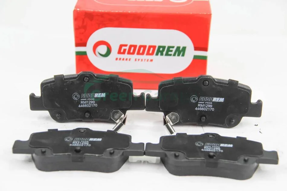 Гальмівні колодки зад. Toyota Auris 07-12/Corolla 13- (bosch) GOODREM RM1299 (фото 1)