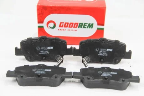 Гальмівні колодки зад. Toyota Auris 07-12/Corolla 13- (bosch) GOODREM RM1299