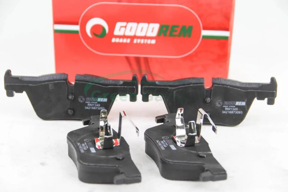 Гальмівні колодки зад. F36/F23/F34/F22/F33/F32/F21/F31/F20/F30 11- GOODREM RM1349 (фото 1)