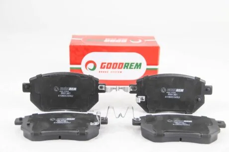 Гальмівні колодки пер. Navara 05- GOODREM RM1361