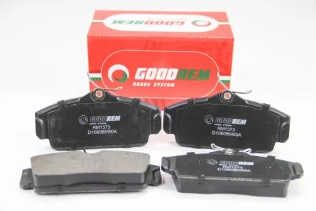Гальмівні колодки пер. Nissan Almera 00-/Primera 91-02 (TRW) GOODREM RM1373