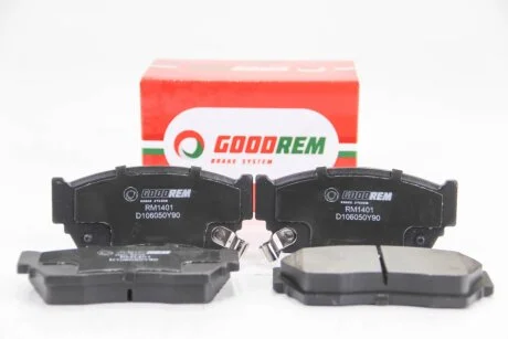 Гальмівні колодки пер. Sunny/100NX 90-96 GOODREM RM1401