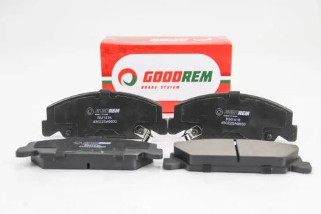 Гальмівні колодки пер. Honda Civic II Shuttle 88-92/Civic IV 88-91 GOODREM RM1416