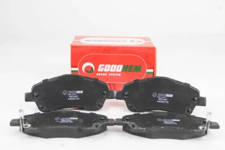 Гальмівні колодки пер. Toyota Avensis 00-08 (bosch) GOODREM RM1445
