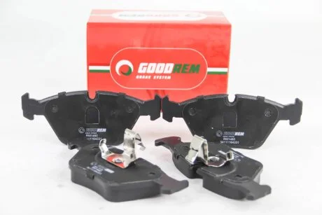 Гальмівні колодки пер. BMW 5 (E39) 95-03 (ATE) GOODREM RM1460