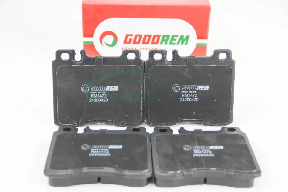 Гальмівні колодки пер. W140/W140/W140/W124/W140 91-99 GOODREM RM1472 (фото 1)