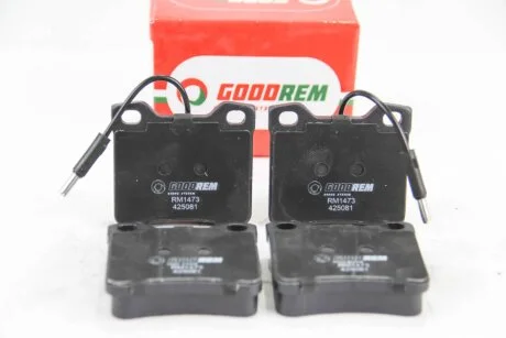 Гальмівні колодки зад. Peugeot 406/607 95- (ATE) GOODREM RM1473
