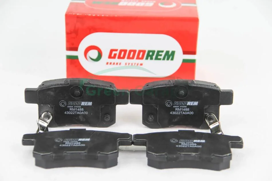 Гальмівні колодки зад. Honda Accord VIII 08- (nissin) GOODREM RM1488 (фото 1)