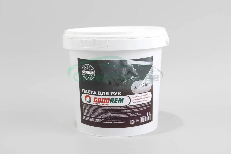 Очисник для рук 1L паста з антибактеріальною дією GOODREM RW0008 (фото 1)