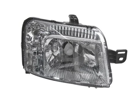 Фара (галоген, H4/PY21W/W5W, електричн, з мотором) FIAT PANDA 169 09.03-03.09 DEPO 6611141RLDEM