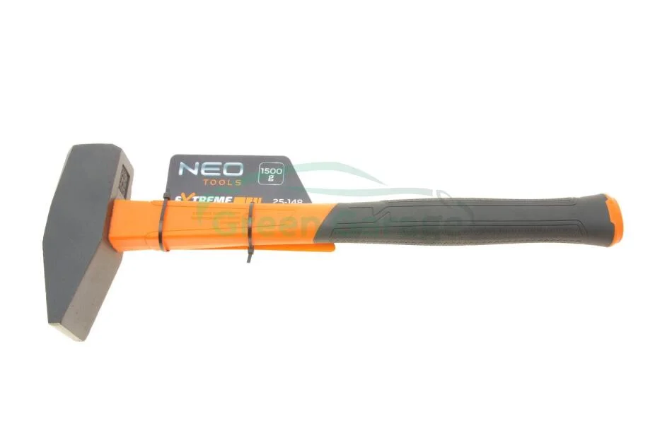 Молоток слюсарний 1500 г, рукоятка зі скловолокна NEO TOOLS 25148 (фото 1)