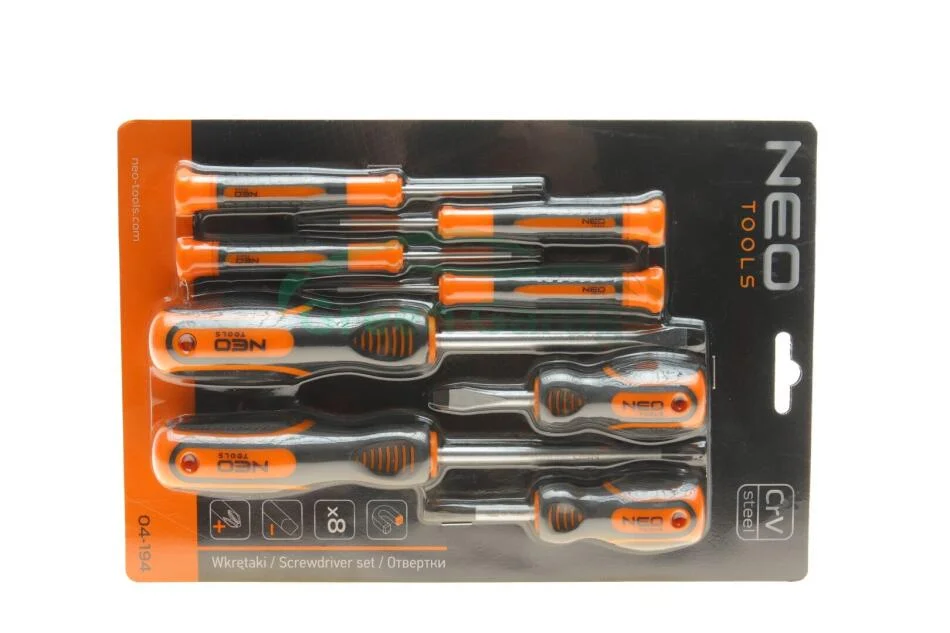 Набір викруток 8 шт. NEO TOOLS 04194 (фото 1)