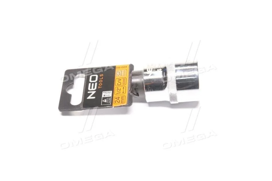 Головка змінна 6-гранна 1/2", 24 мм (NEO) NEO TOOLS 08024 (фото 1)