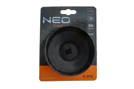 Головка змінна олійного фільтра 86 мм, 18 кут (NEO) NEO TOOLS 11372