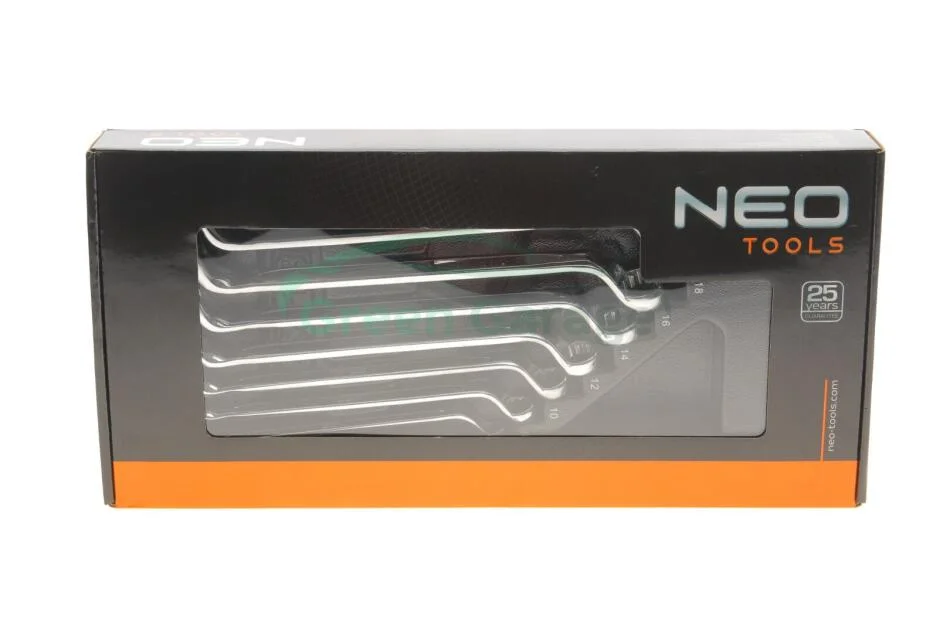 Ключі накидні вигнуті, 6 - 22 мм, 8 шт. (NEO) NEO TOOLS 84233 (фото 1)