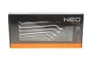 Ключі накидні вигнуті, 6 - 22 мм, 8 шт. (NEO) NEO TOOLS 84233 (фото 1)