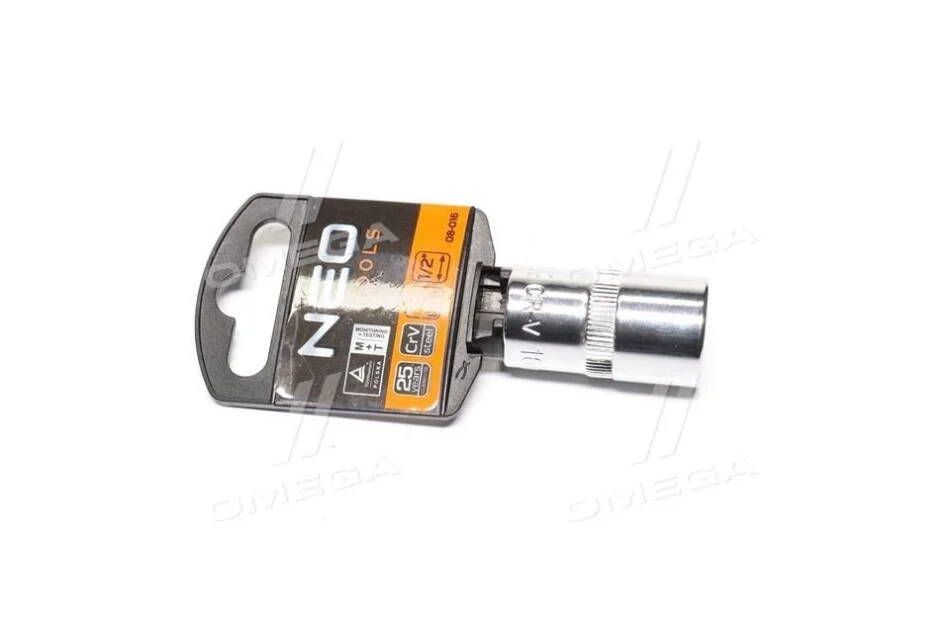 Головка змінна 6-гранна 1/2", 16 мм (NEO) NEO TOOLS 08016 (фото 1)