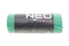 Мішки для сміття 60 л, зелені зі стрічкою, 35 мкм, 10 шт. NEO TOOLS 15990 (фото 1)