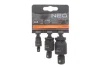 Набір ударних з\'єднань 3 шт, 1/4", 3/8", 1/2" NEO TOOLS 10256 (фото 1)
