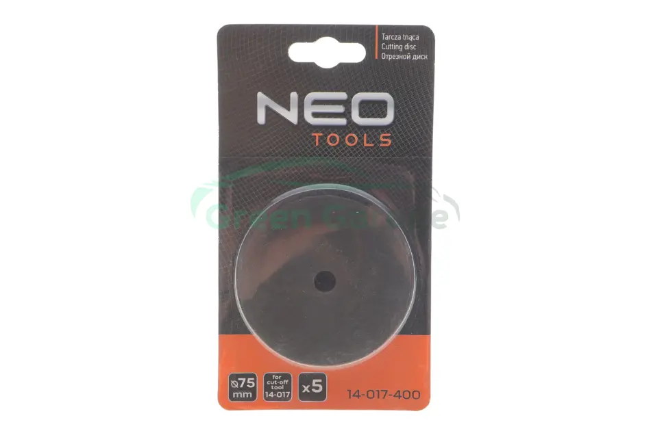 Диск відрізний для 14-017 комплект з 5 шт. NEO TOOLS 14017400 (фото 1)