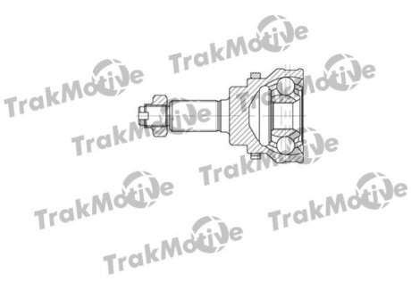 SUBARU Шрус наружный с ABS к-кт 28/25 зуб. JUSTY III (G3X) 1.3 03-, SUZUKI IGNIS I (FH) 1.5 03-05 TRAKMOTIVE 400620
