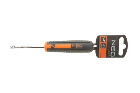 POKRĘTŁO DO NASADEK 1/4 Z UCHWYTEM WKRĘTAKOWYM NEO TOOLS 08257