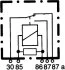 Багатофункціональне реле X5 (E70), 02.06-07.1 HELLA 4RD965453041 (фото 2)
