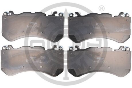 Колодки гальмівні (передні) MB C-class (W204/W205) 08-/E-class (W211/W212) 06-16/S (W221/W222) 05- OPTIMAL BP12584