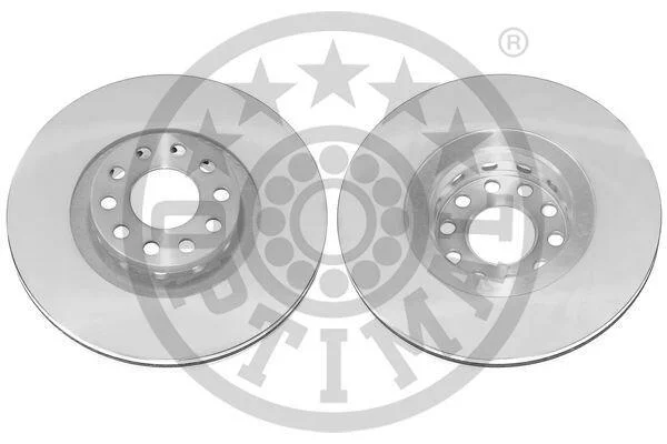 TARCZA HAMULCOWA AUDI: A6 (4A, C4), A6 AVANT (4A, C4), A8 (4D2, 4D8) 96-02 PRZOD POW SZT OPTIMAL BS7552HC (фото 1)