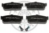 Колодки гальмівні (задні) Nissan Almera/Maxima 95-00/Primera 90-98/Sunny 90-95/Infiniti I30 97- OPTIMAL BP12424 (фото 1)