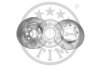 Диск гальмівний (передній) Opel Astra F 91-05/Corsa A/B 82-00/Kadett E 79-93 (236x12.6) OPTIMAL BS0590C (фото 1)