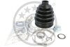 Пыльник шруса (наружный) Audi A4 96-15/VW Passat 96-05 (26x87x112mm) + смазка + хомуты OPTIMAL CVB10560TPE (фото 1)