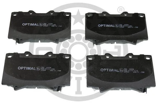 Колодки гальмівні (передні) Toyota Land Cruiser 100 98-07/Prado 02-10/Lexus LX 98-08 OPTIMAL BP10334 (фото 1)