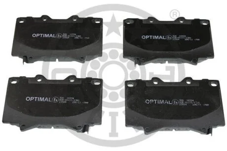 Колодки гальмівні (передні) Toyota Land Cruiser 100 98-07/Prado 02-10/Lexus LX 98-08 OPTIMAL BP10334