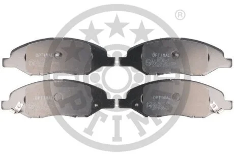 Колодки гальмівні (передні) Nissan Micra II/III/Note/Tiida 04-13 (Sumitomo) OPTIMAL BP12658