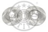Диск гальмівний (передній) Audi 80/90/100 76-91 (257x21.6) (вентильований) OPTIMAL BS1850C (фото 1)