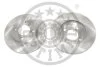 Диск гальмівний (передній) Audi 80/90/100 76-91 (257x21.6) (вентильований) OPTIMAL BS1850C (фото 1)