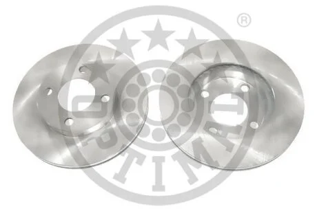 Диск гальмівний (передній) Audi 80/90/100 76-91 (257x21.6) (вентильований) OPTIMAL BS1850C