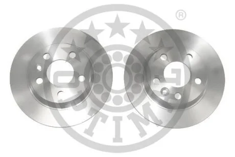 Диск гальмівний (задній) VW Sharan 96-10 (268x10) (з покриттям) (повний) OPTIMAL BS4530C