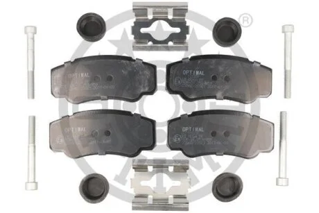 Колодки гальмівні (задні) Citroen Jumper/Fiat Ducato/Peugeot Boxer 94- OPTIMAL BP12029