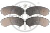 Колодки гальмівні (передні) Mitsubishi Grandis/Pajero 00- (Sumitomo) OPTIMAL BP12086 (фото 1)