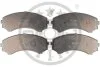 Колодки гальмівні (передні) Mitsubishi Grandis/Pajero 00- (Sumitomo) OPTIMAL BP12086 (фото 1)