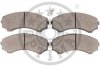 Колодки гальмівні (передні) Mitsubishi Grandis/Pajero 00- (Sumitomo) OPTIMAL BP12086 (фото 2)
