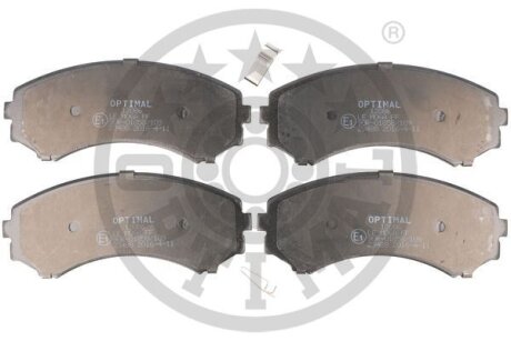 Колодки гальмівні (передні) Mitsubishi Grandis/Pajero 00- (Sumitomo) OPTIMAL BP12086
