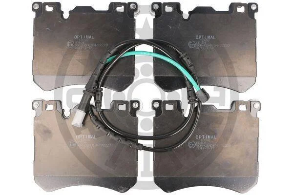 Колодки гальмівні (передні) BMW X5 (E70)/X6 (E71/E72) 06- (Brembo) OPTIMAL BP12692 (фото 1)